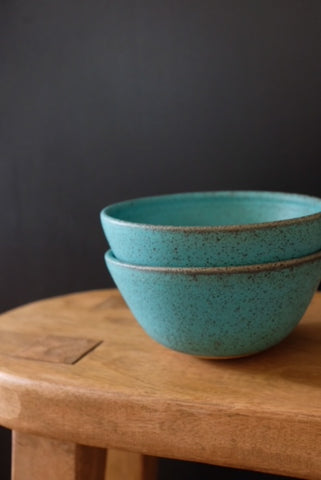 Turquoise Soup Bowl