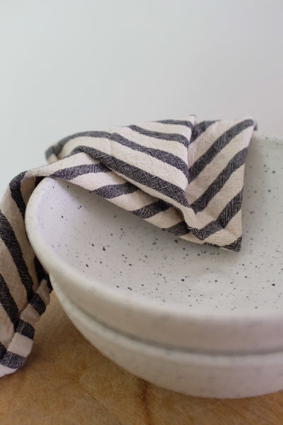 White Speckled Entree Bowl